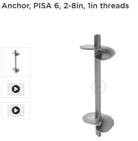 Anchor Dual 8in 1in